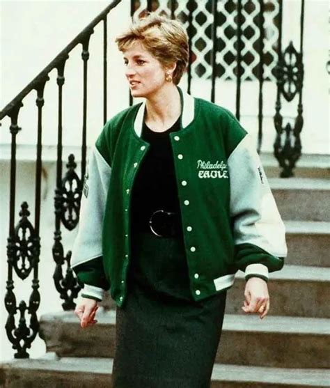 princess diana letterman jacket